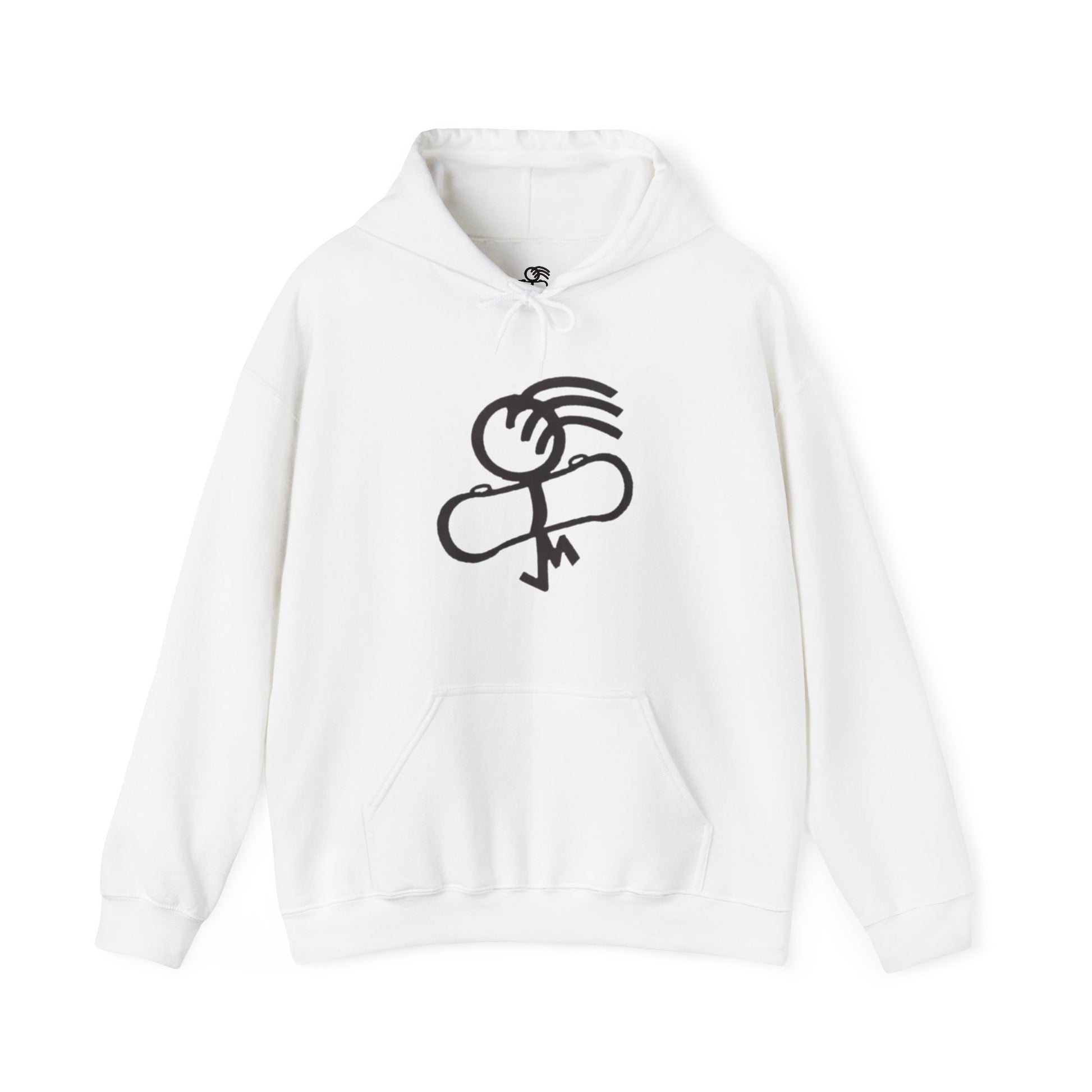 Skate-Inspired Hoodie for Art Lovers, Stylish Sweatshirt, Unique Gift for Skaters, Streetwear Fashion, Cozy Layering Piece