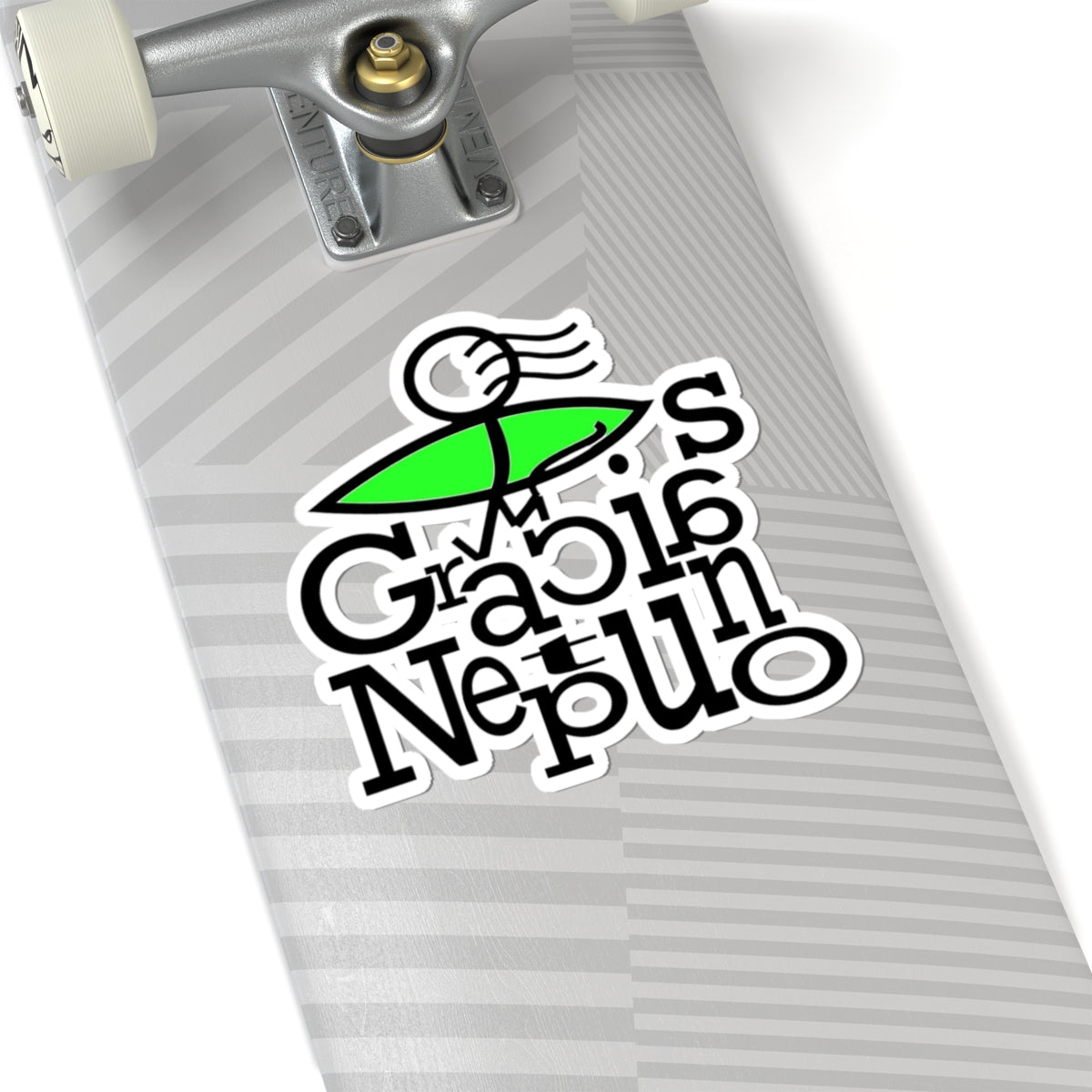 Surf-Inspired Kiss-Cut Stickers for Beach Lovers, Laptop Decals, Fun Gift for Surfers, Water Sports Decor, Summer Vibes