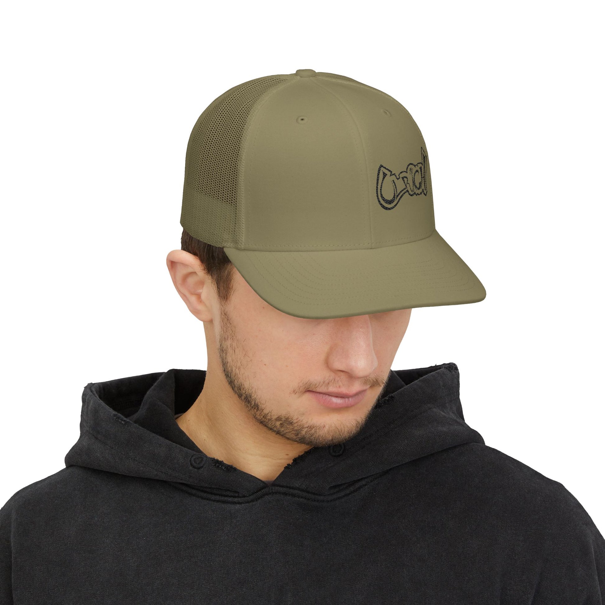 Embroidered Trucker Cap - Stylish Snapback for Outdoor Enthusiasts, Unisex Cap, Casual Fashion, Gift for Dad, Trendy Summer Accessory