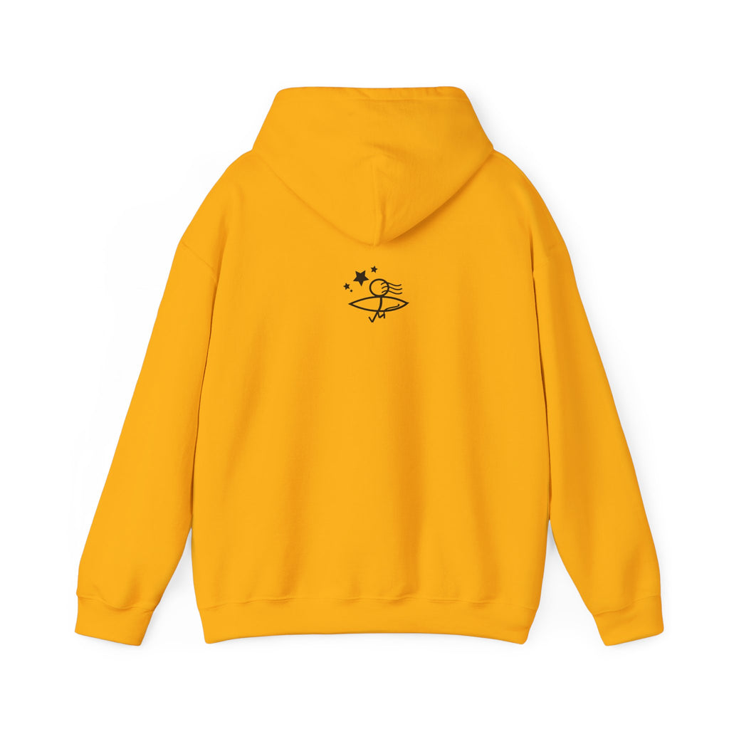 Cozy Unisex Hooded Sweatshirt with Circular Design | Perfect for Casual Wear & Gift Giving