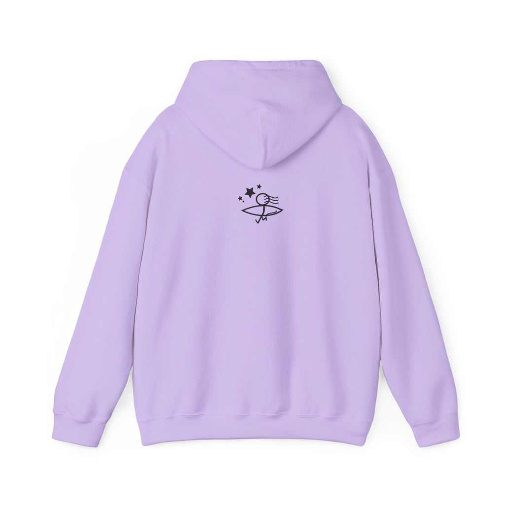 Cozy Unisex Hooded Sweatshirt with Circular Design | Perfect for Casual Wear & Gift Giving