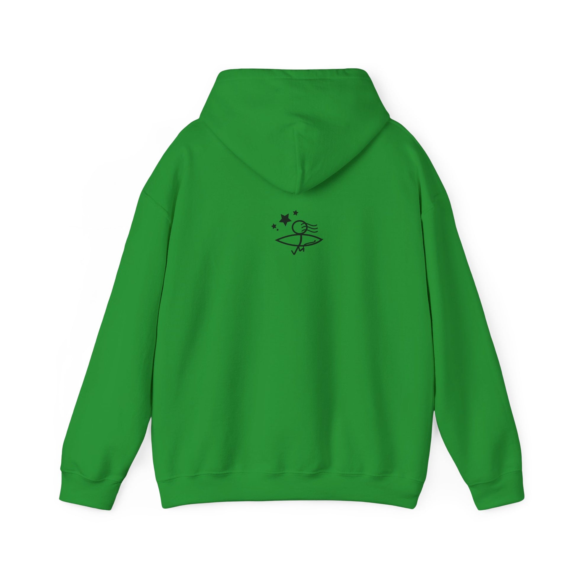 Cozy Unisex Hooded Sweatshirt with Circular Design | Perfect for Casual Wear & Gift Giving