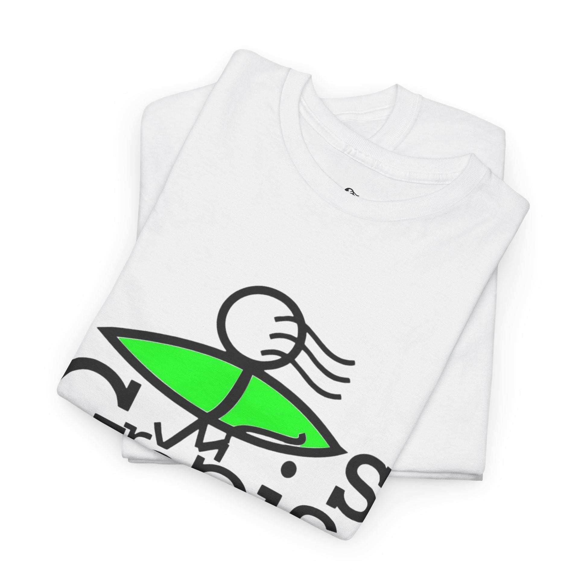 Graphic Unisex Heavy Cotton Tee - Modern Art Design