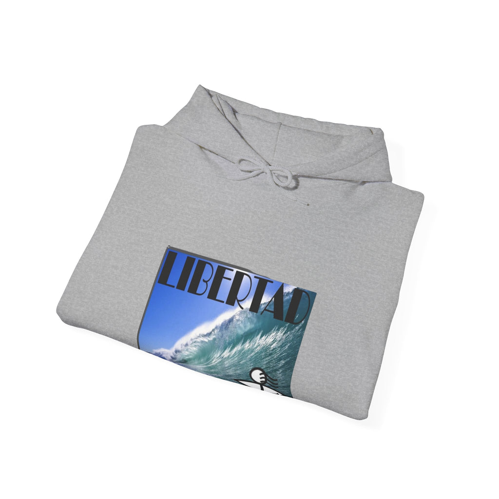Libertad Surf Hoodie - Unisex Heavy Blend™ Sweatshirt for Coastal Living