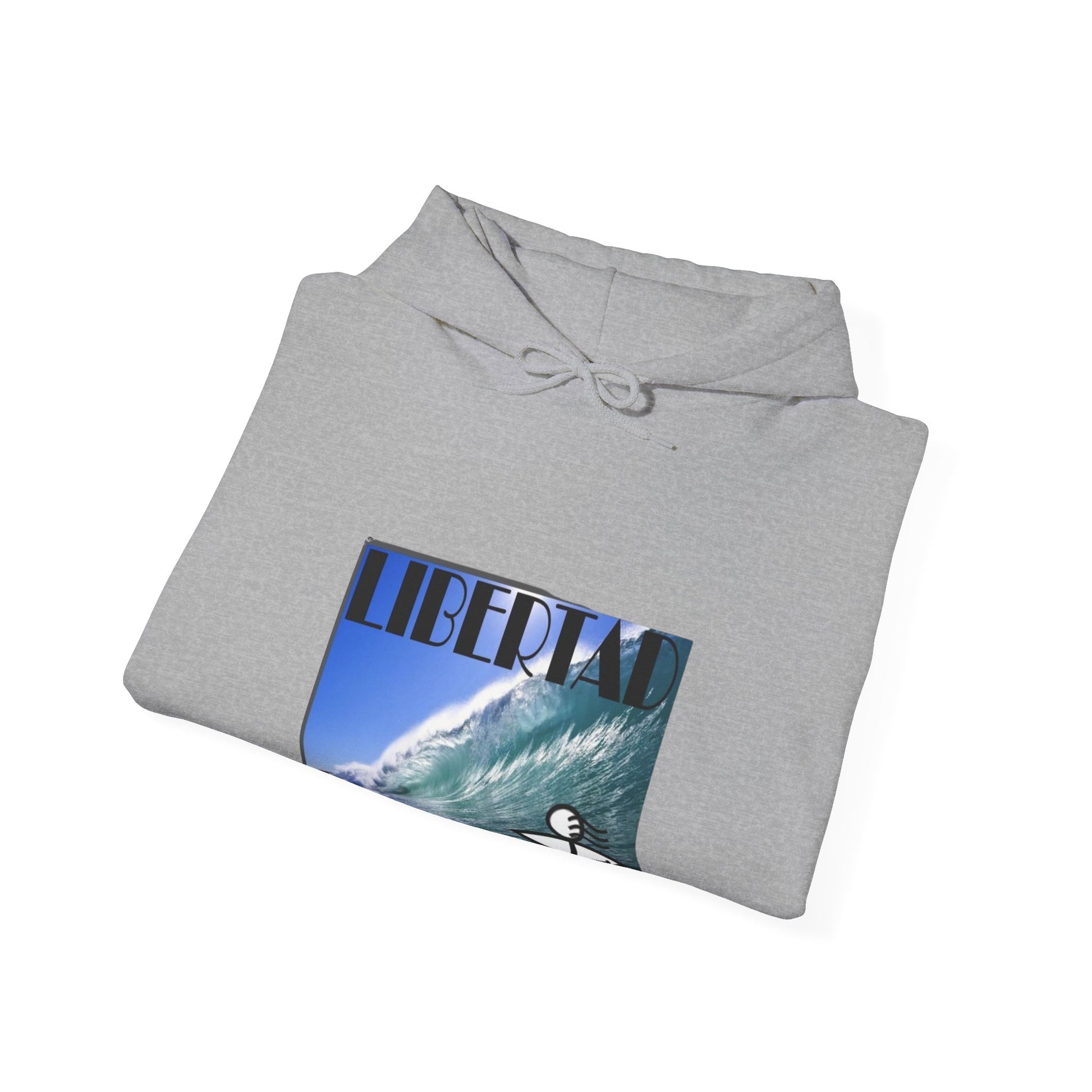 Libertad Surf Hoodie - Unisex Heavy Blend™ Sweatshirt for Coastal Living