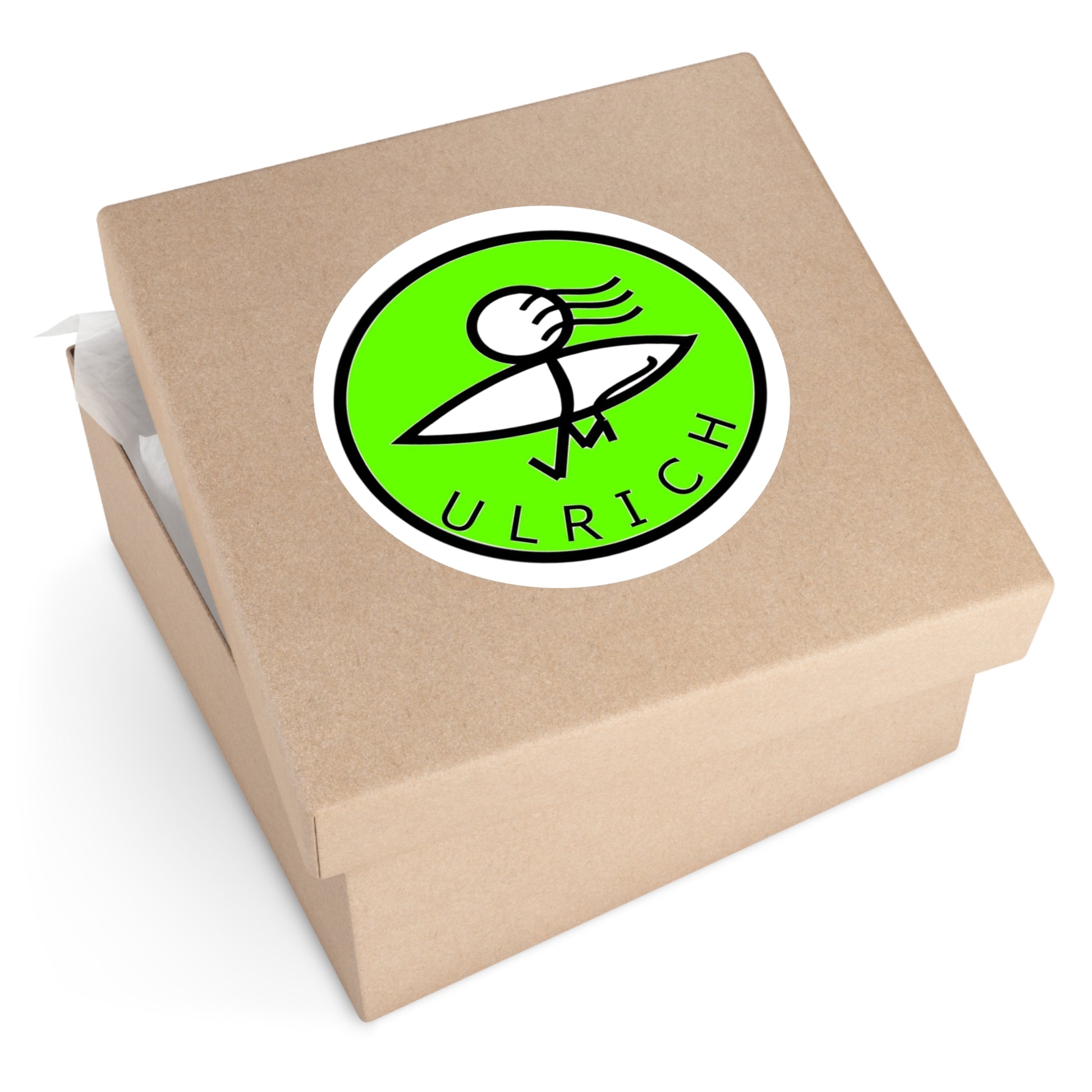 Surfing Vibes Stickers, Fun Round Stickers, Indoor/Outdoor, Kids Room Decor, Laptop Accessories, Gift for Surfers