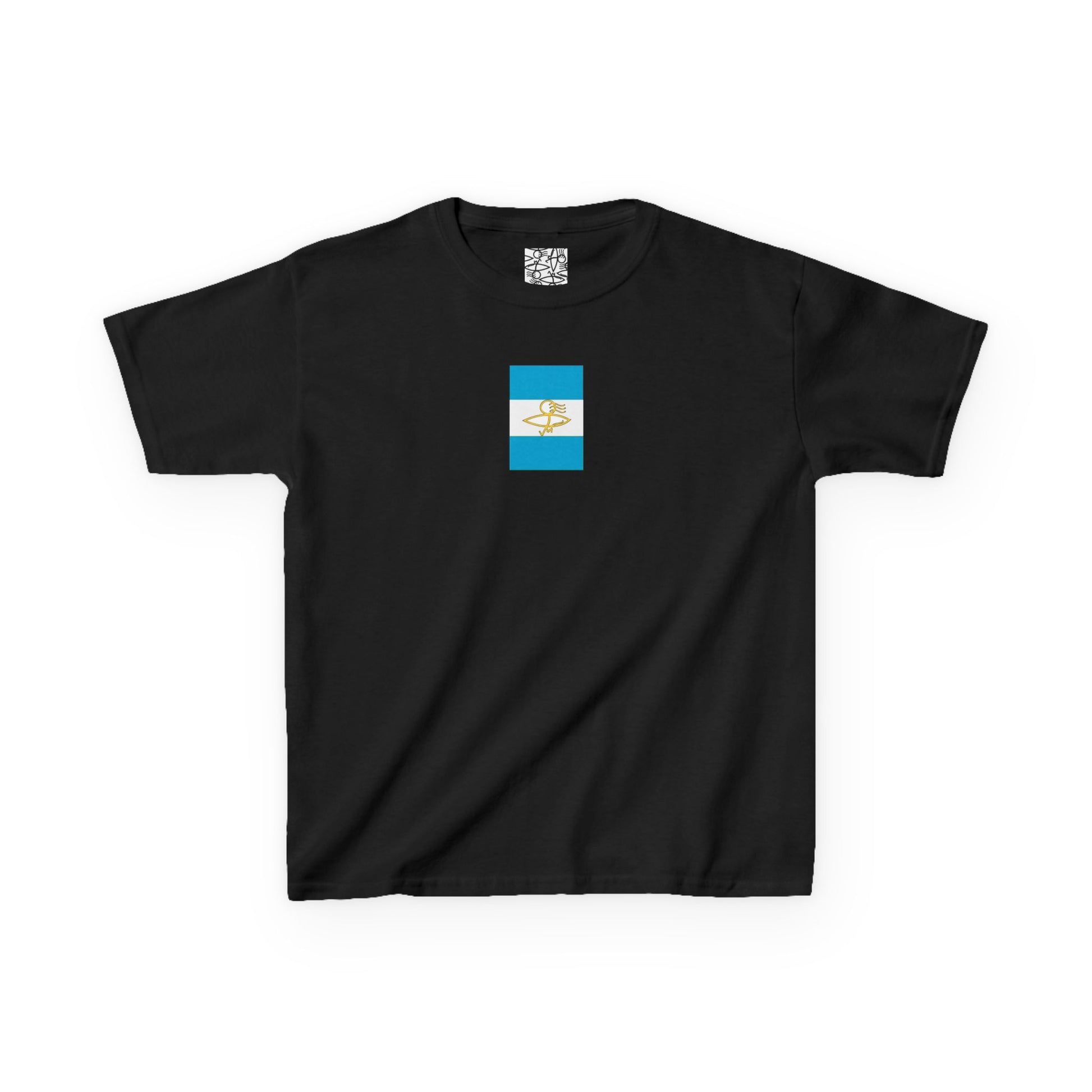 Argentinian Flag Kids Tee, Fun Summer Wear, Boys Girls T-Shirt, Birthday Gift, Vacation Trip Apparel