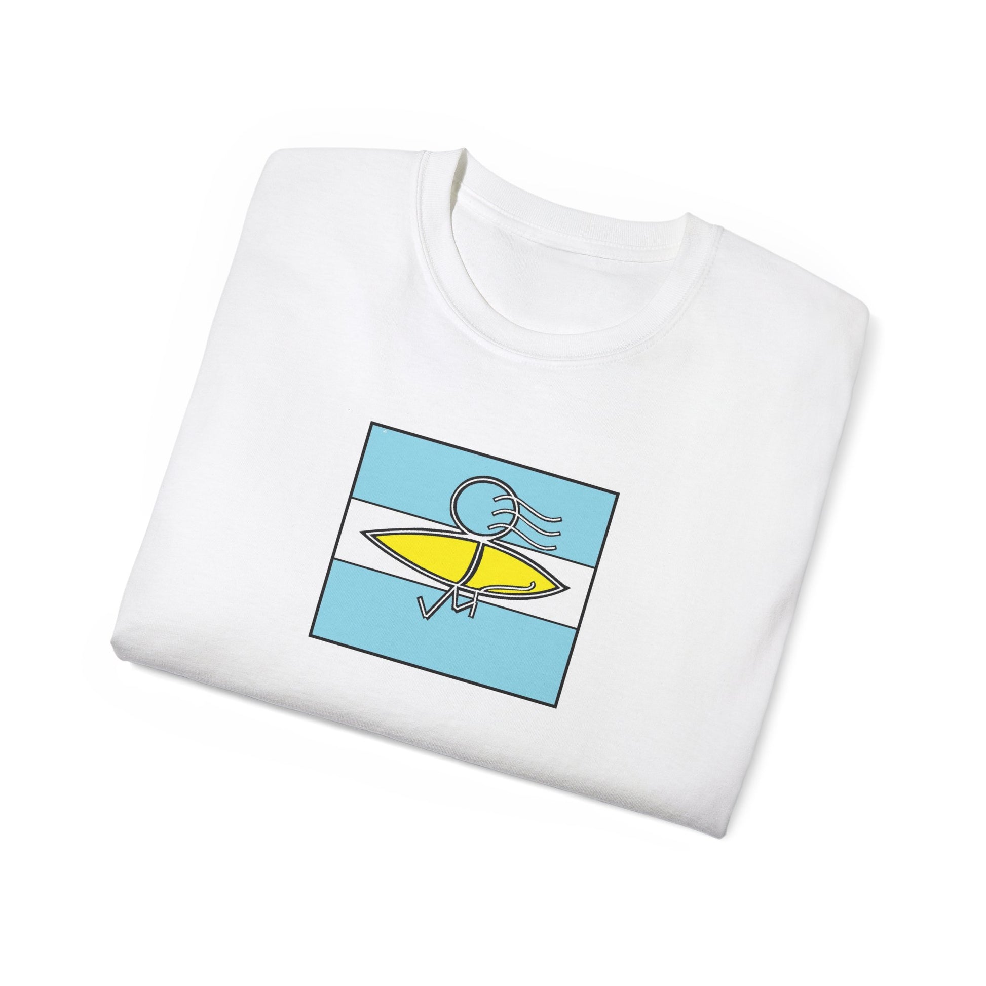 Surf-Inspired Unisex Tee, Graphic T-Shirt for Beach Lovers, Casual Summer Wear, Perfect for Gift, Retro Surf Style