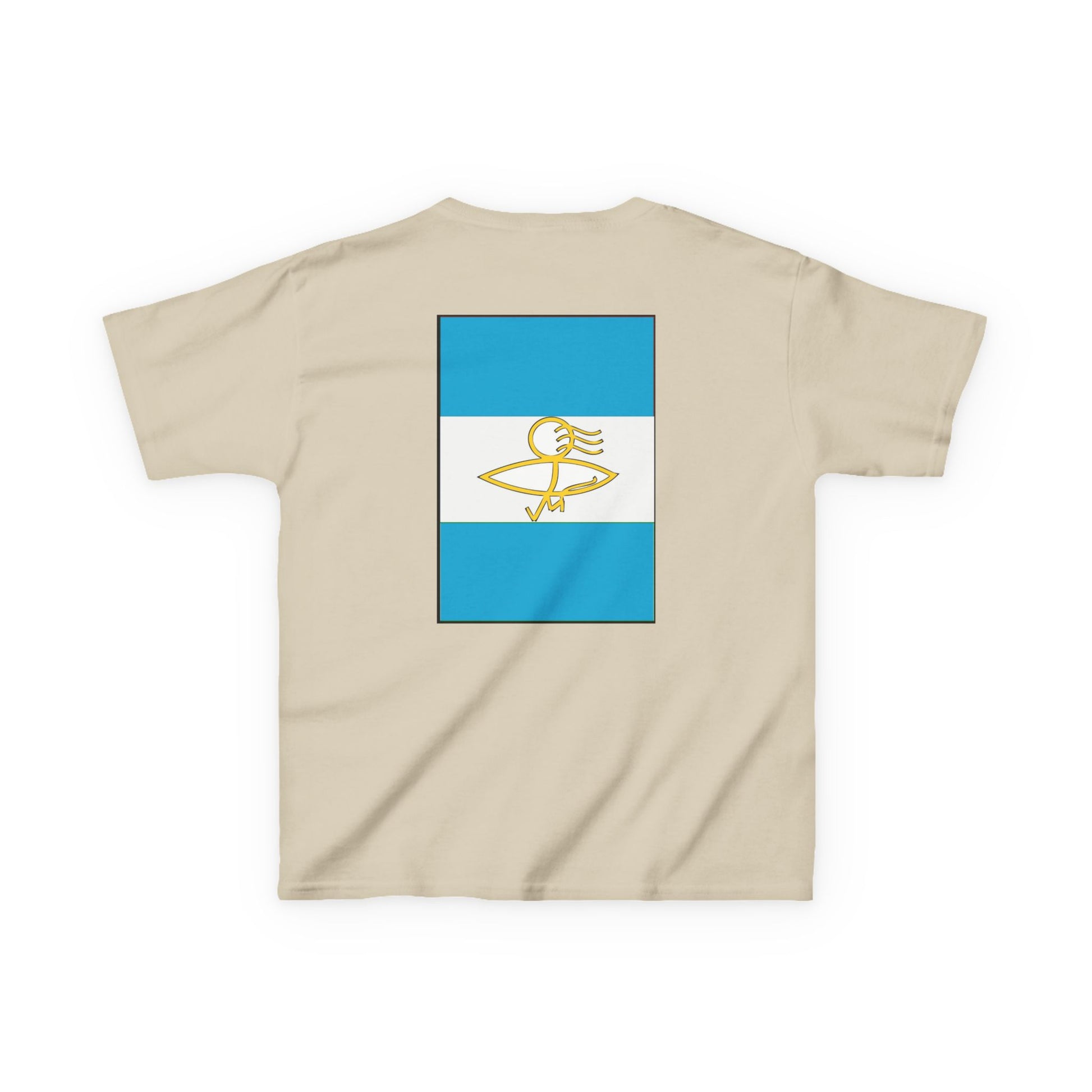 Argentinian Flag Kids Tee, Fun Summer Wear, Boys Girls T-Shirt, Birthday Gift, Vacation Trip Apparel
