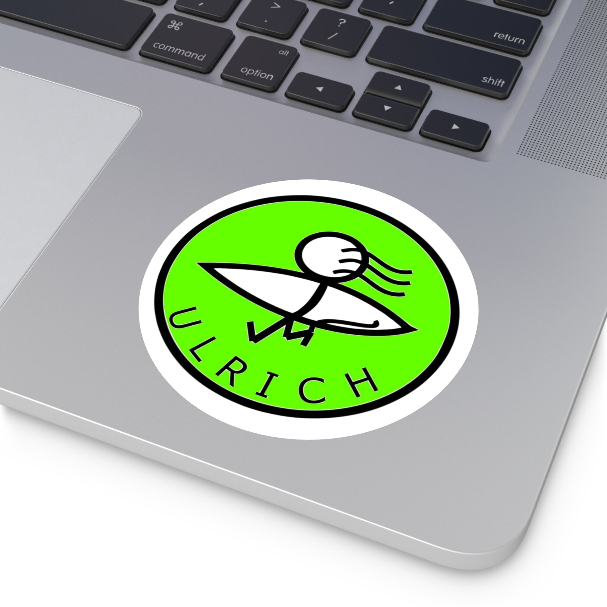 Surfing Vibes Stickers, Fun Round Stickers, Indoor/Outdoor, Kids Room Decor, Laptop Accessories, Gift for Surfers