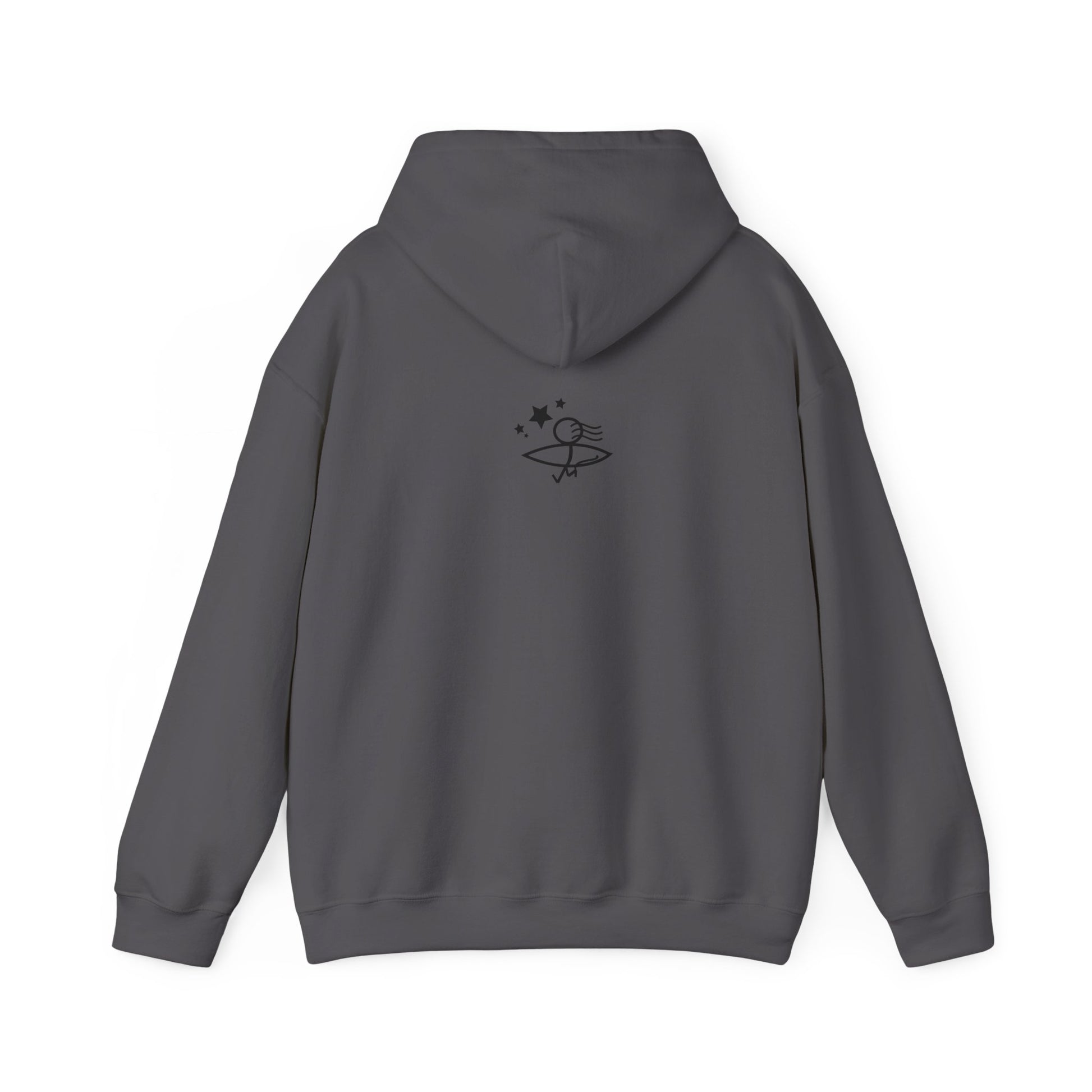 Cozy Unisex Hooded Sweatshirt with Circular Design | Perfect for Casual Wear & Gift Giving