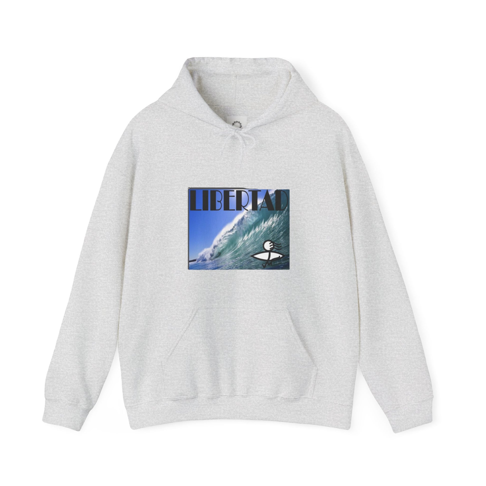 Libertad Surf Hoodie - Unisex Heavy Blend™ Sweatshirt for Coastal Living