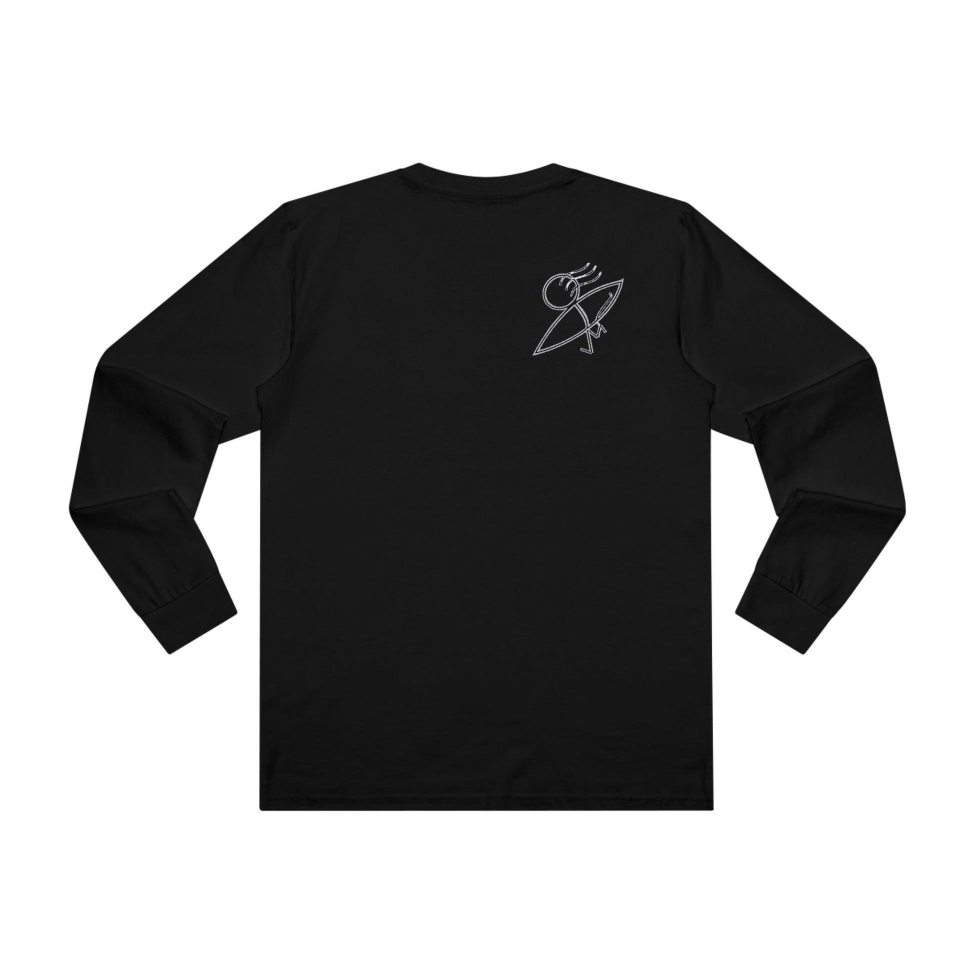 Men’s Base Longsleeve Tee with Unique U Design – Casual Streetwear Staple