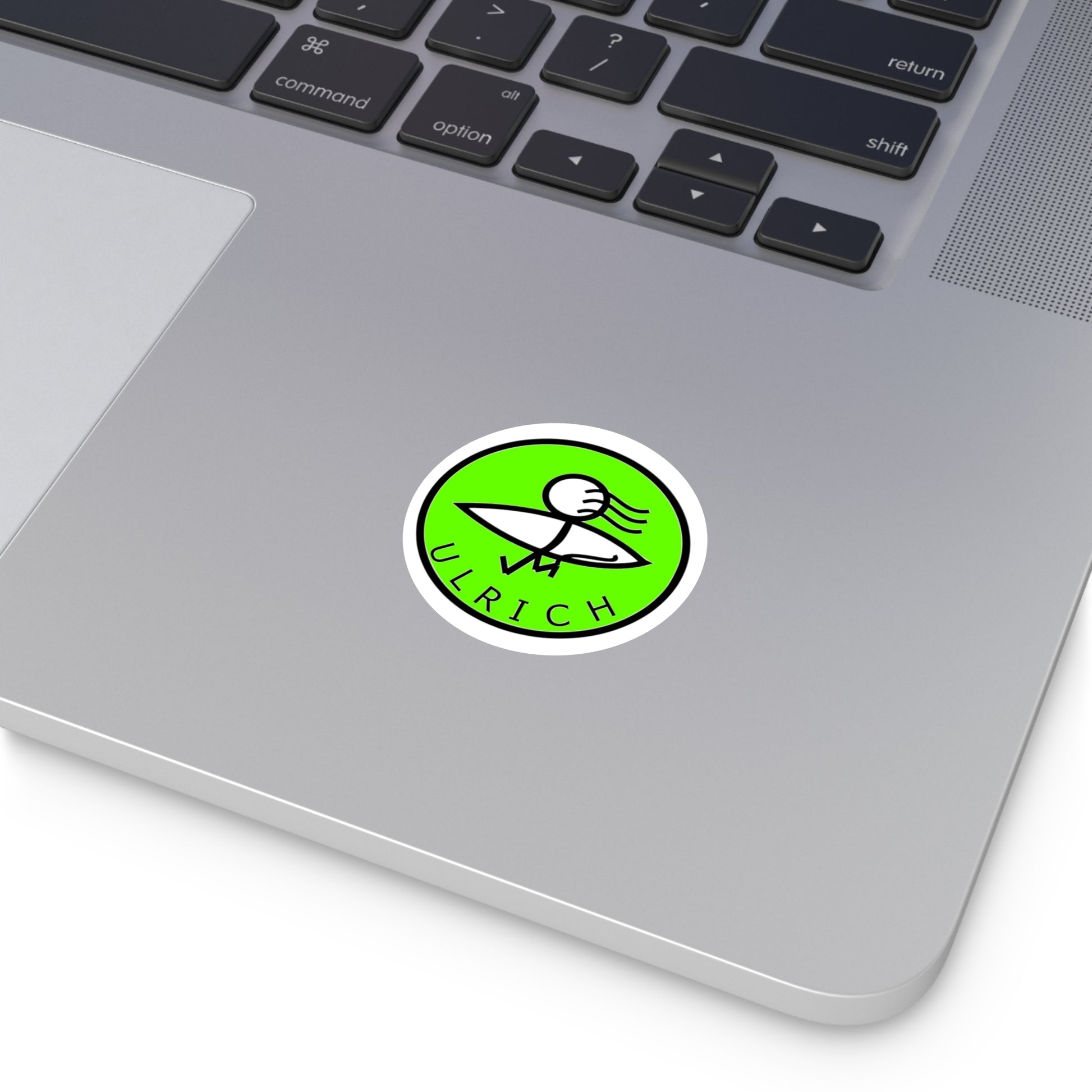 Surfing Vibes Stickers, Fun Round Stickers, Indoor/Outdoor, Kids Room Decor, Laptop Accessories, Gift for Surfers