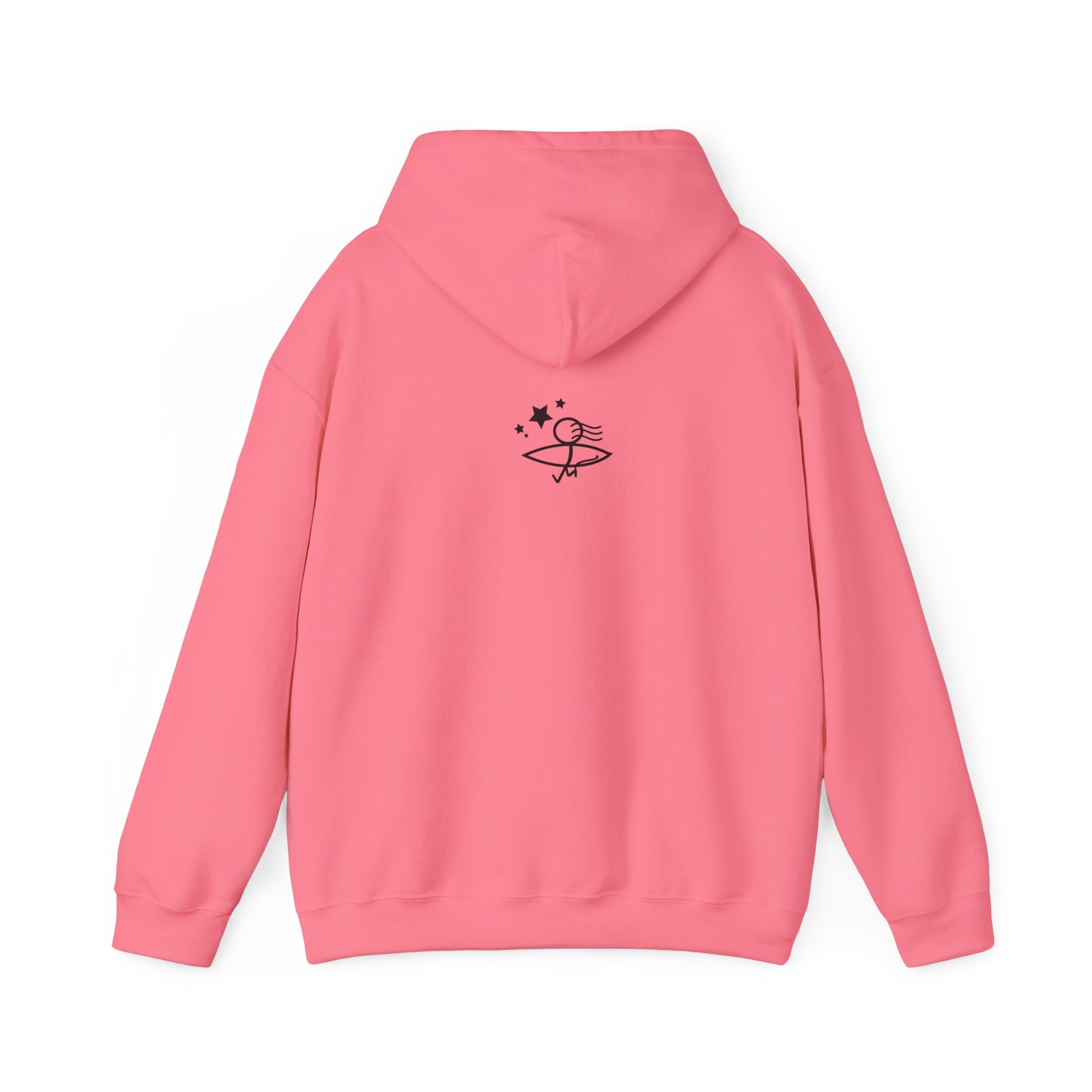Cozy Unisex Hooded Sweatshirt with Circular Design | Perfect for Casual Wear & Gift Giving