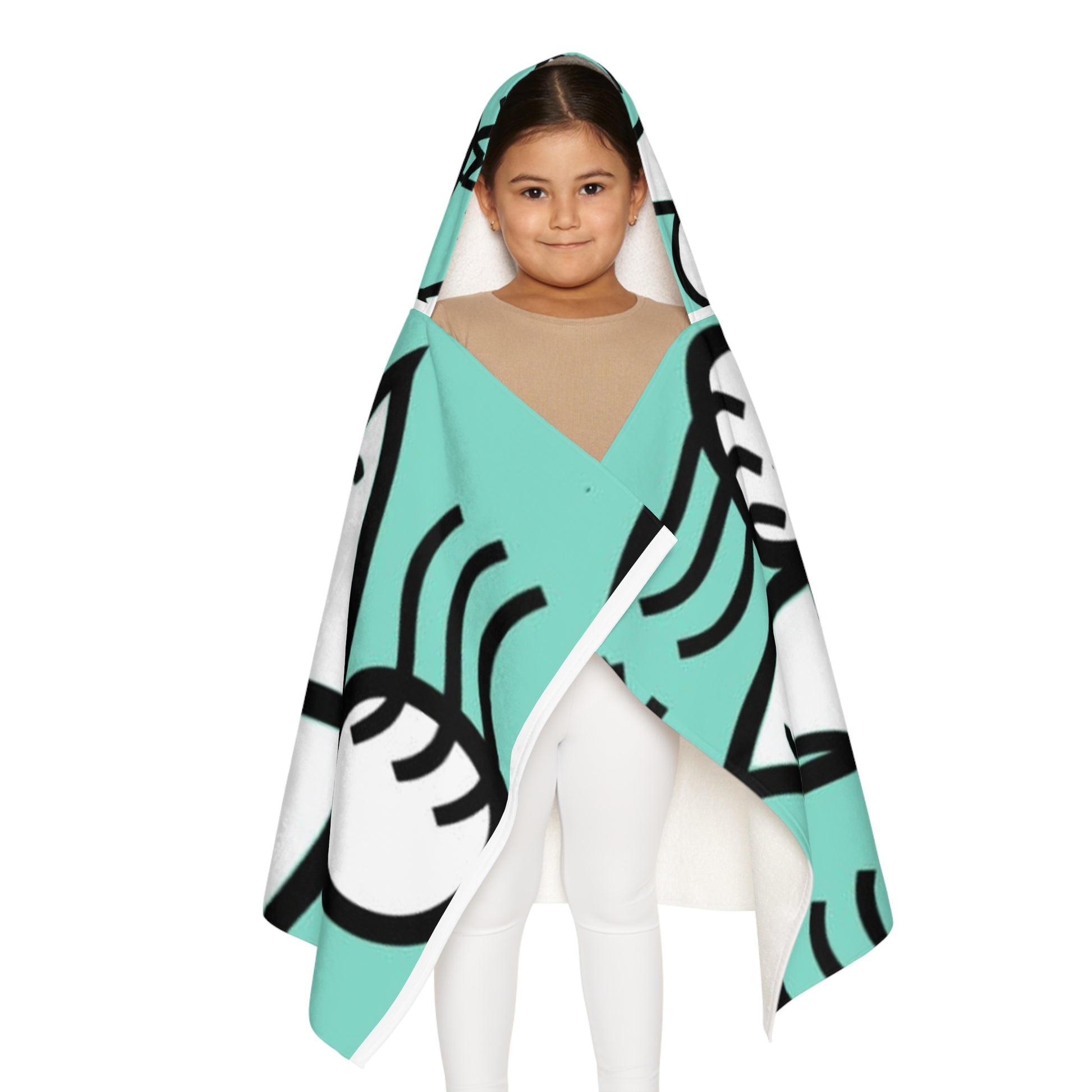Surfing Fun Youth Hooded Towel | Beach Day Essential, Kids Bathing, Pool Party Gift, Summer Swimwear, Fun Design