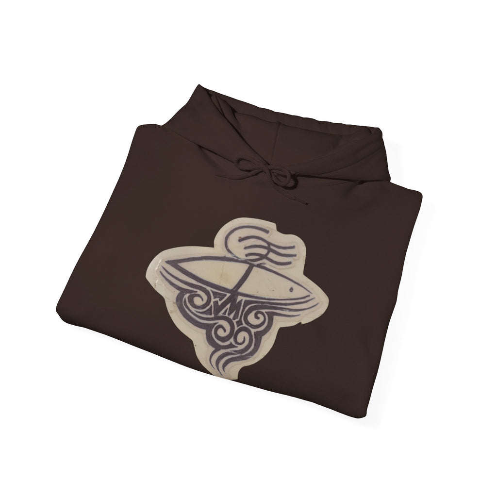 Hand-Drawn Cosmic Dream Hoodie, Perfect for Cozy Days, Unique Gift for Space Lovers, Unisex Heavy Blend Sweatshirt, Stylish Layering