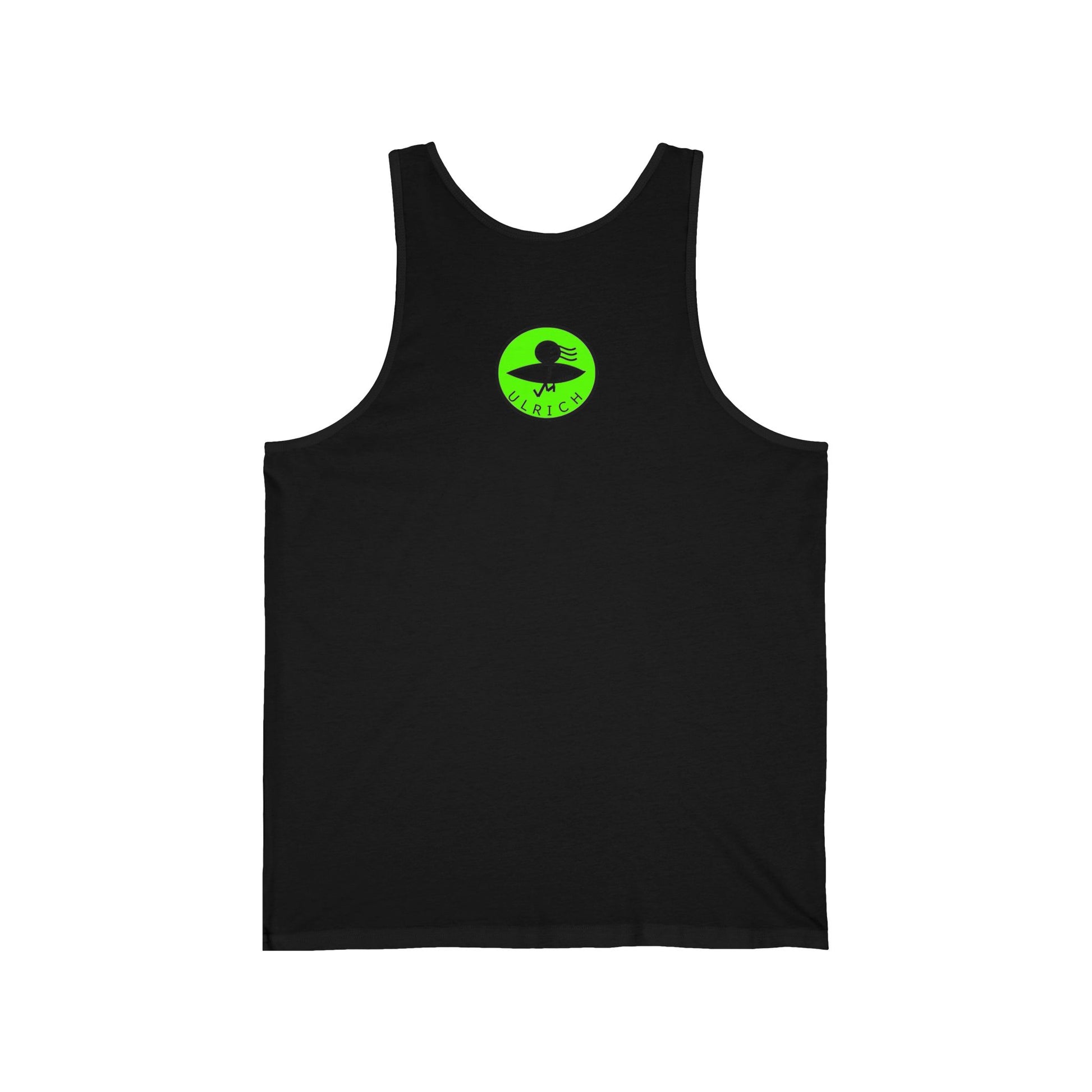 Botanical U Graphic Tank, Unisex Jersey Tank Top, Summer Apparel, Casual Wear, Nature Lover Gift, Retro Style Clothing