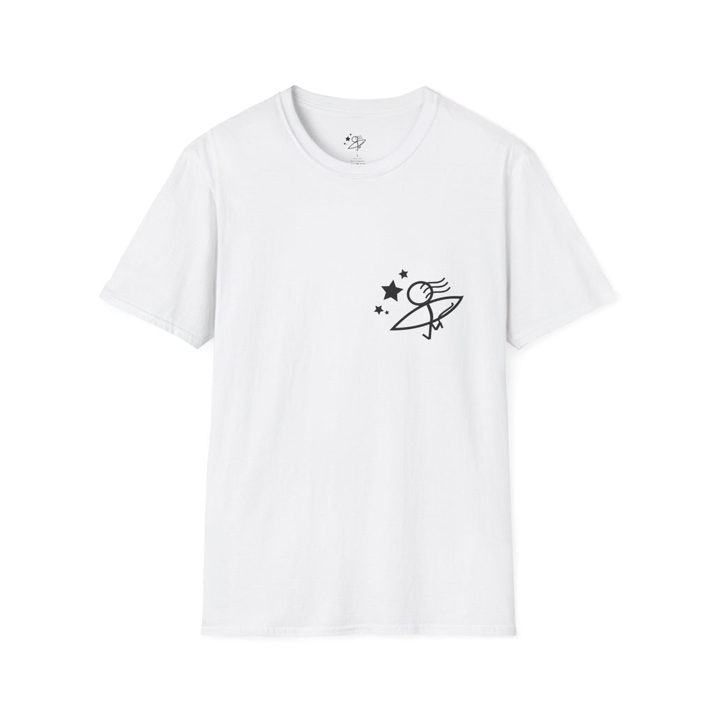 Surfing Fun Unisex T-Shirt, Beachwear, Summer Style, Casual Tee, Gift for Surfers, Unisex Graphic Shirt, Eco-Friendly Apparel
