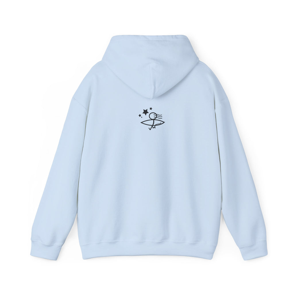 Cozy Unisex Hooded Sweatshirt with Circular Design | Perfect for Casual Wear & Gift Giving