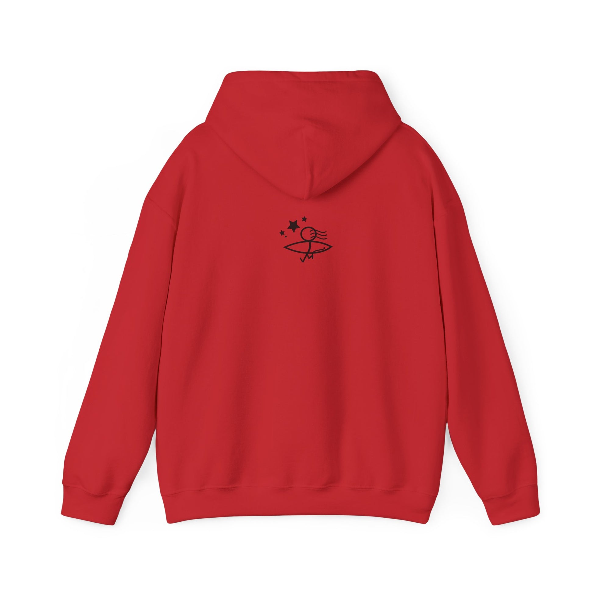Cozy Unisex Hooded Sweatshirt with Circular Design | Perfect for Casual Wear & Gift Giving