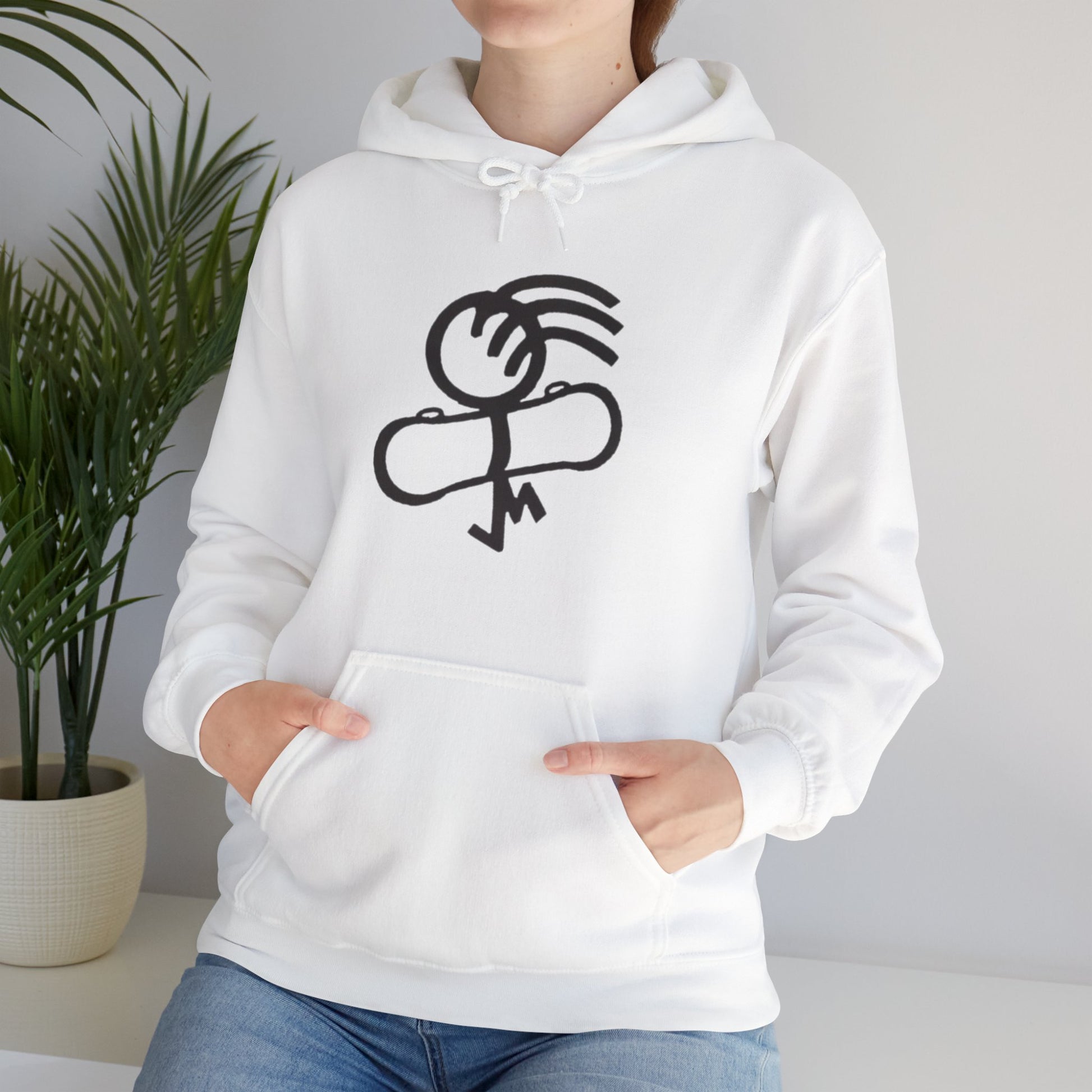 Skate-Inspired Hoodie for Art Lovers, Stylish Sweatshirt, Unique Gift for Skaters, Streetwear Fashion, Cozy Layering Piece