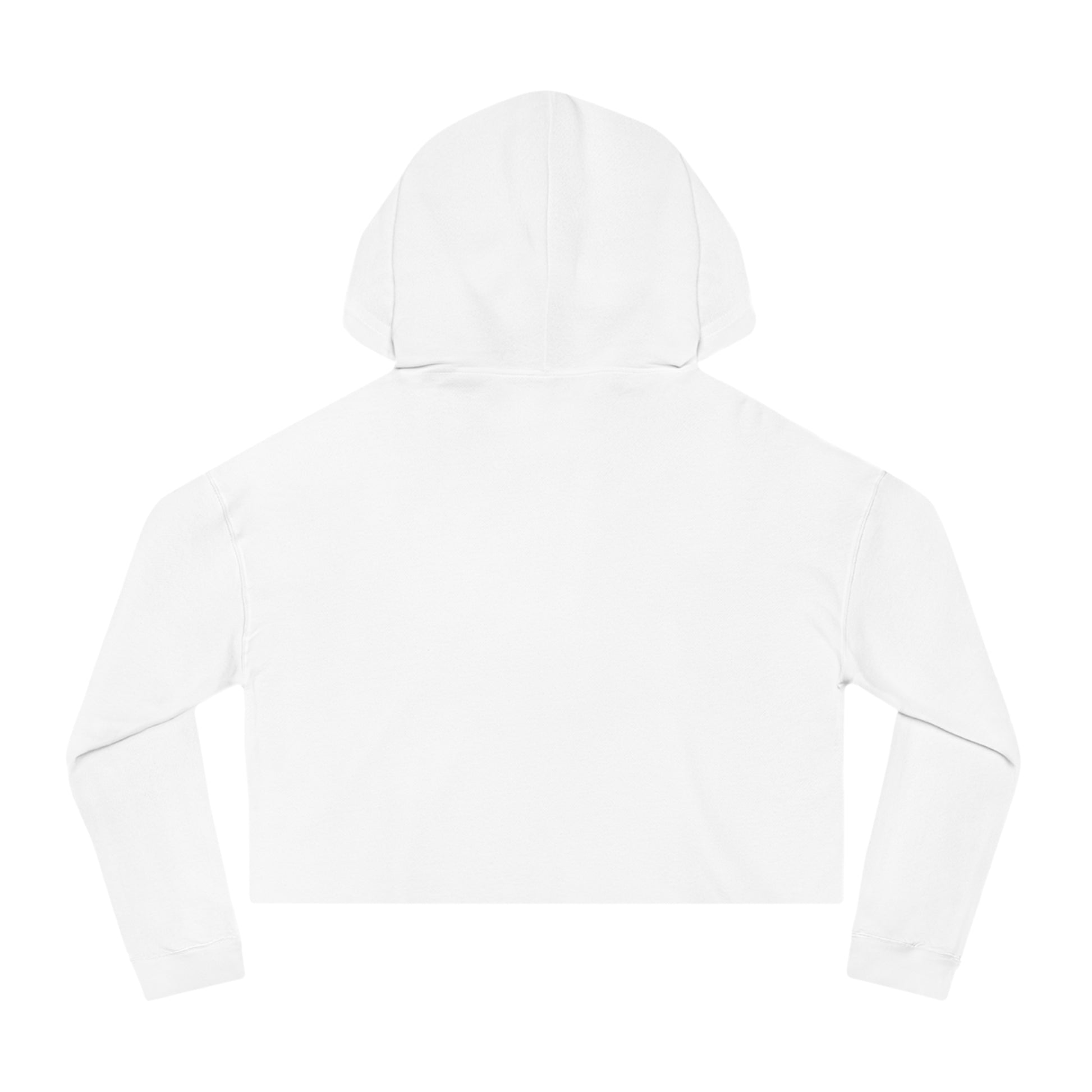 Stylish Women's Cropped Hooded Sweatshirt with Unique Graphic Design, Trendy Activewear, Lounge, Gift for Her, Casual Outfit, Spring Style