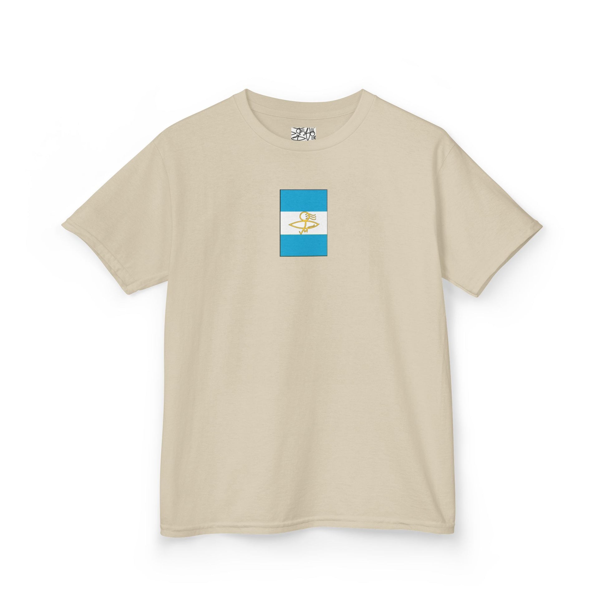 Argentinian Flag Kids Tee, Fun Summer Wear, Boys Girls T-Shirt, Birthday Gift, Vacation Trip Apparel