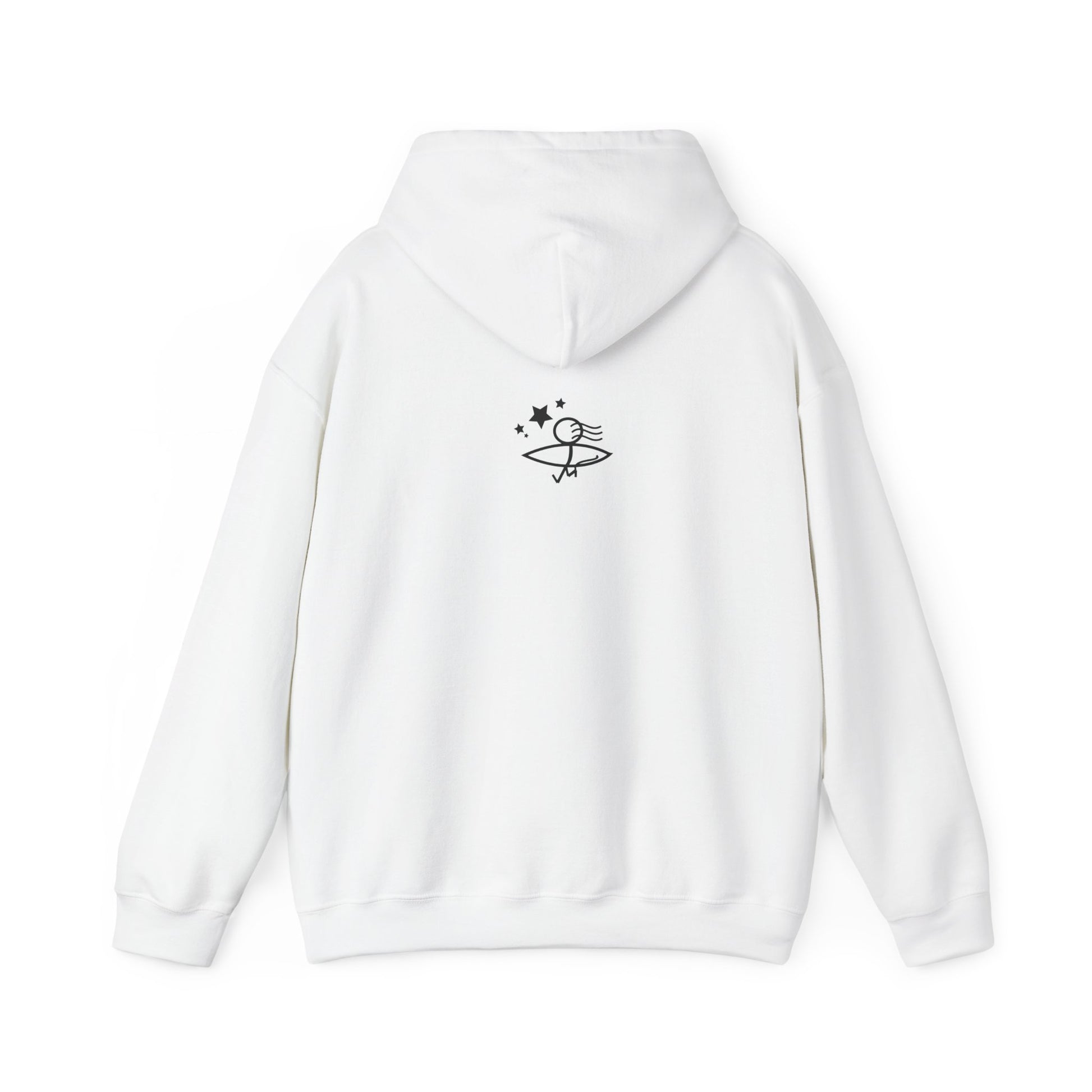 Cozy Unisex Hooded Sweatshirt with Circular Design | Perfect for Casual Wear & Gift Giving
