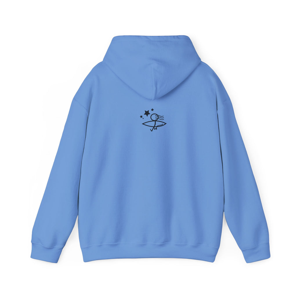 Cozy Unisex Hooded Sweatshirt with Circular Design | Perfect for Casual Wear & Gift Giving