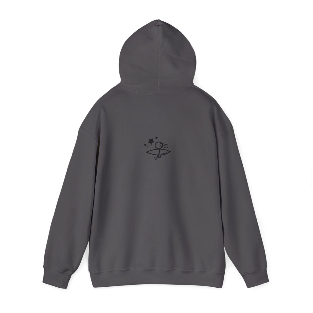 Cozy Unisex Hooded Sweatshirt with Circular Design | Perfect for Casual Wear & Gift Giving