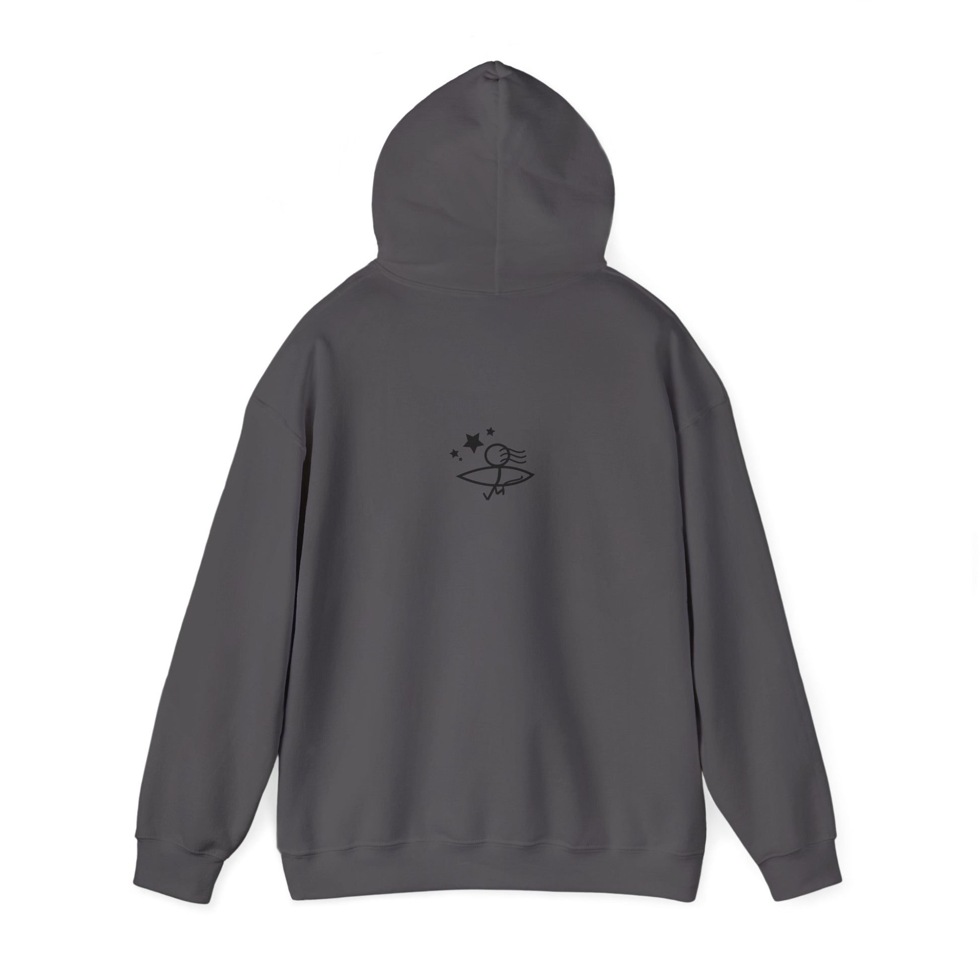Cozy Unisex Hooded Sweatshirt with Circular Design | Perfect for Casual Wear & Gift Giving