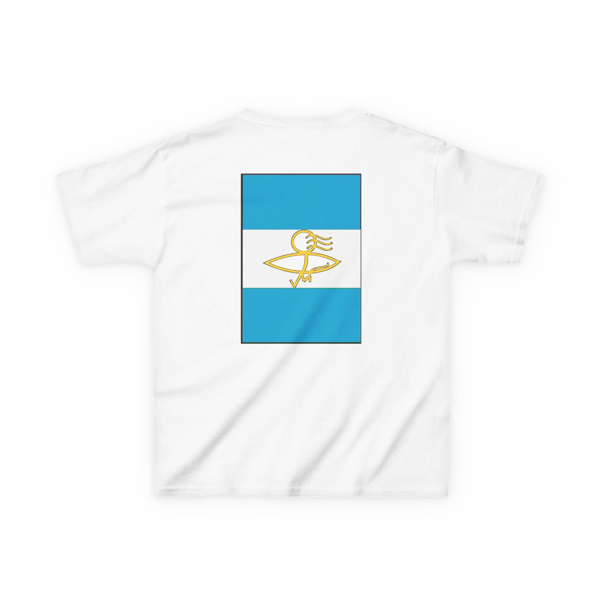 Argentinian Flag Kids Tee, Fun Summer Wear, Boys Girls T-Shirt, Birthday Gift, Vacation Trip Apparel