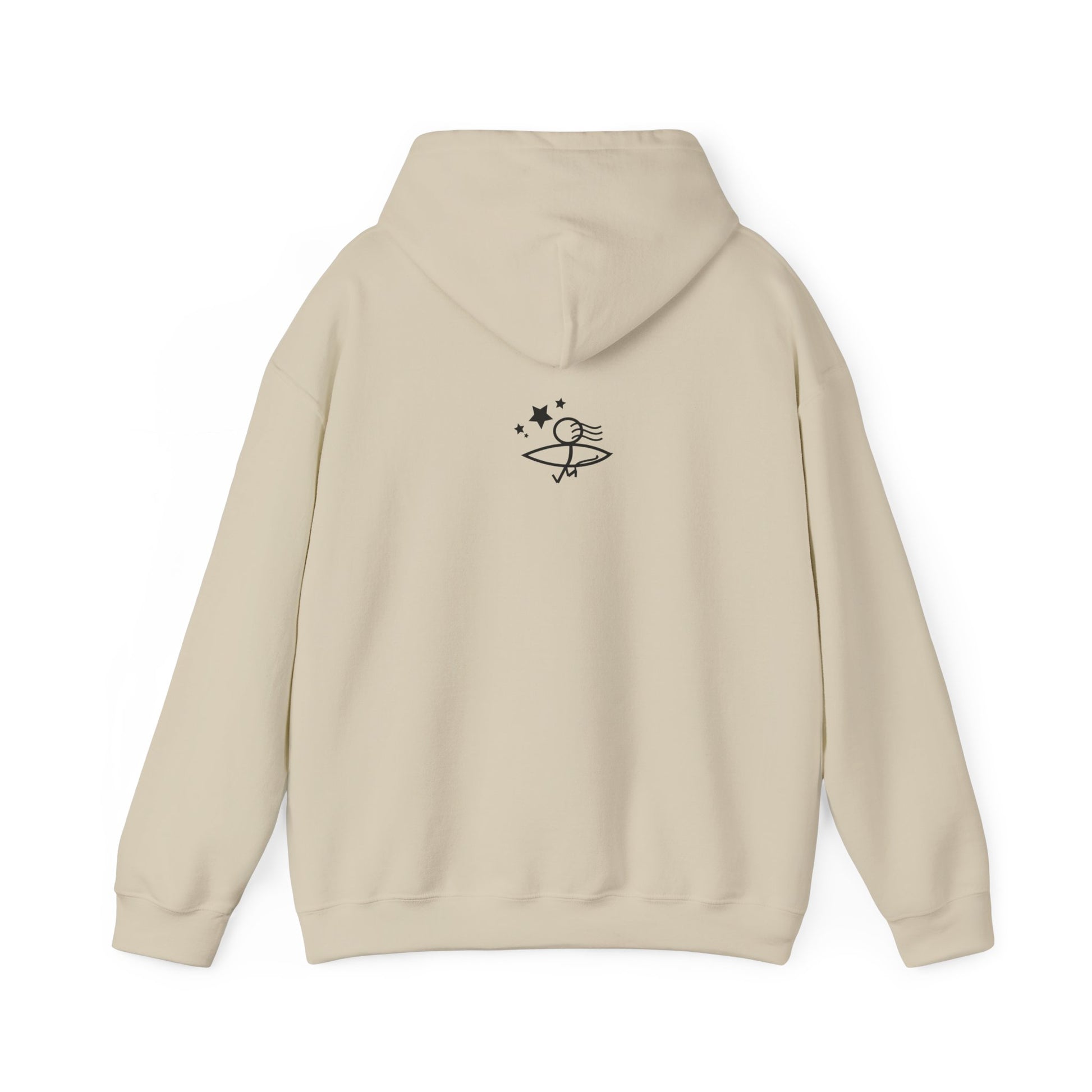 Cozy Unisex Hooded Sweatshirt with Circular Design | Perfect for Casual Wear & Gift Giving