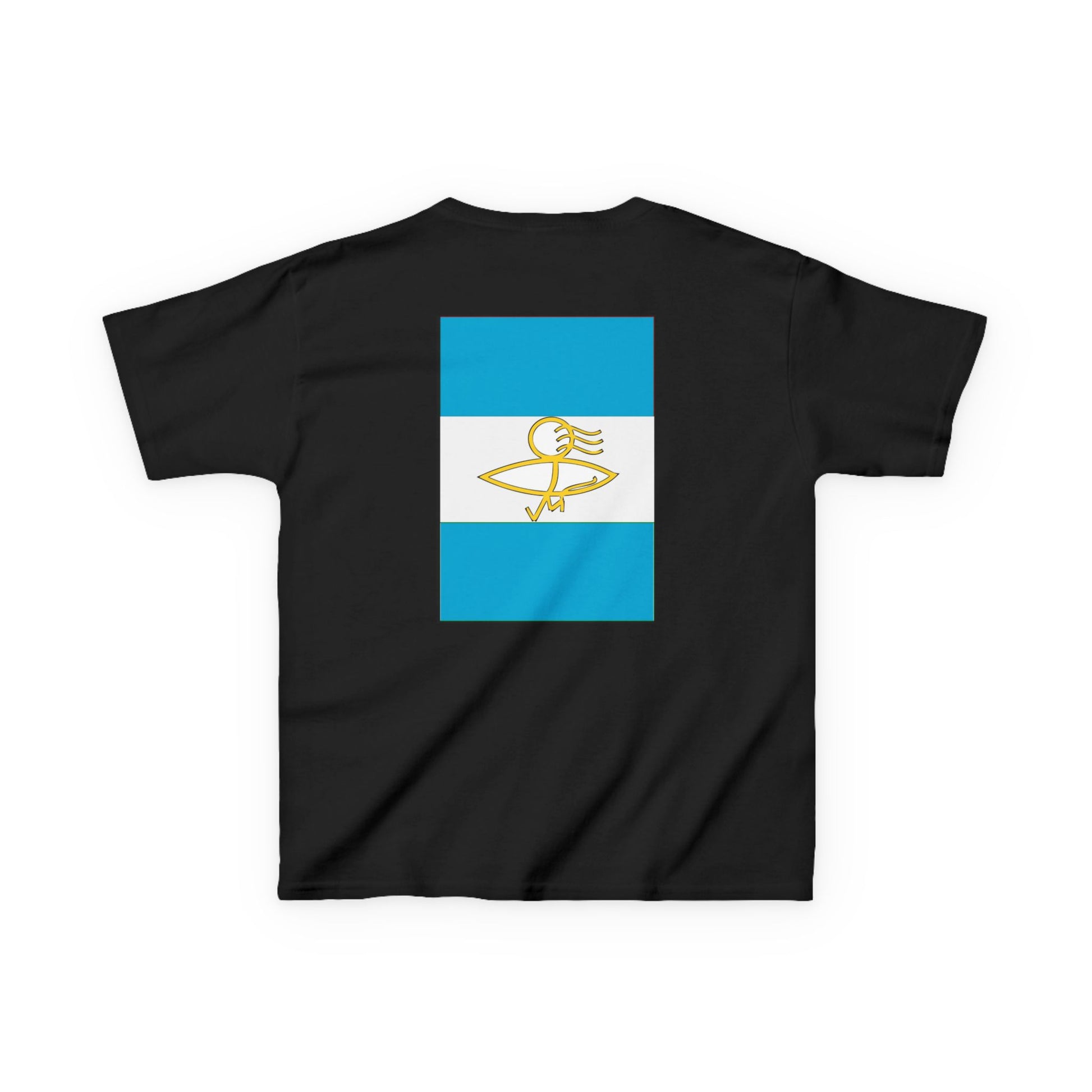 Argentinian Flag Kids Tee, Fun Summer Wear, Boys Girls T-Shirt, Birthday Gift, Vacation Trip Apparel