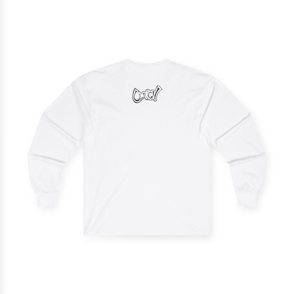 Stylish Unisex Long Sleeve Tee with Artistic Design, Casual Wear, Gift for Him/Her, Perfect for Everyday or Special Occasions