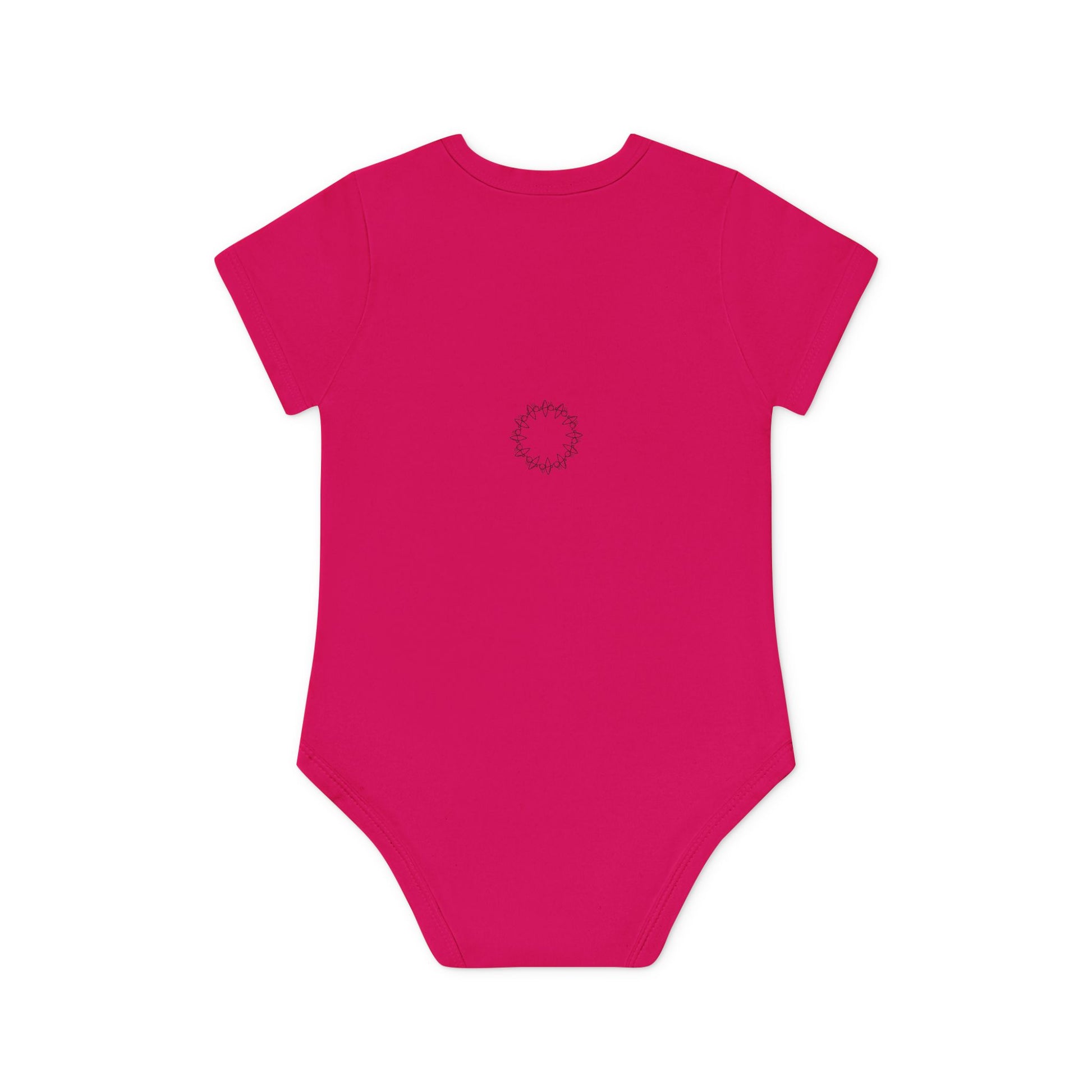 Cute Organic Baby Bodysuit with Floral Design - Eco-Friendly Infant Apparel